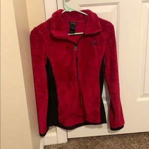 bergande north face zip down jacket